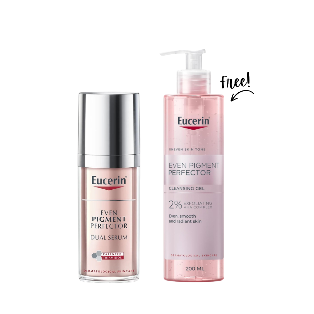 Eucerin Even Pigment Perfector Brightening Essentials – Serum, Care Cleansing Gel 200ml